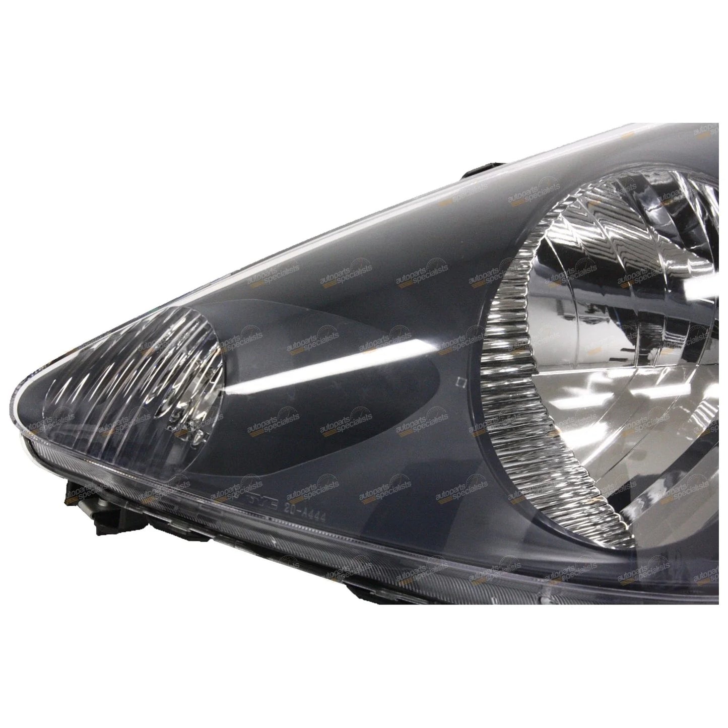 LH Black Headlight for Honda Jazz GD Series GLi (2002-2004)