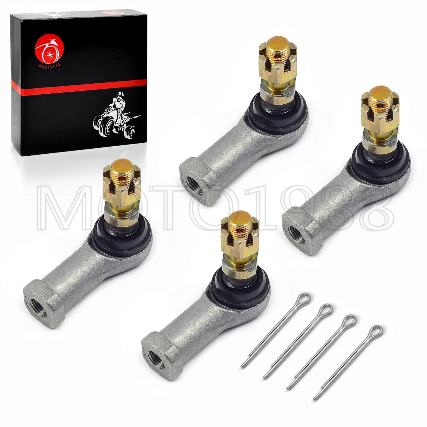 2 x Tie Rod End Kit Left/Right for Honda Rincon 650/680 TRX650/TRX680 (2003–2010)