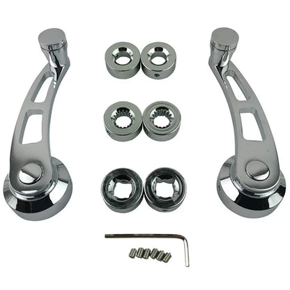 4 x Window Crank Handles for Chevy Cadillac Buick Dodge (Fits Various Years)