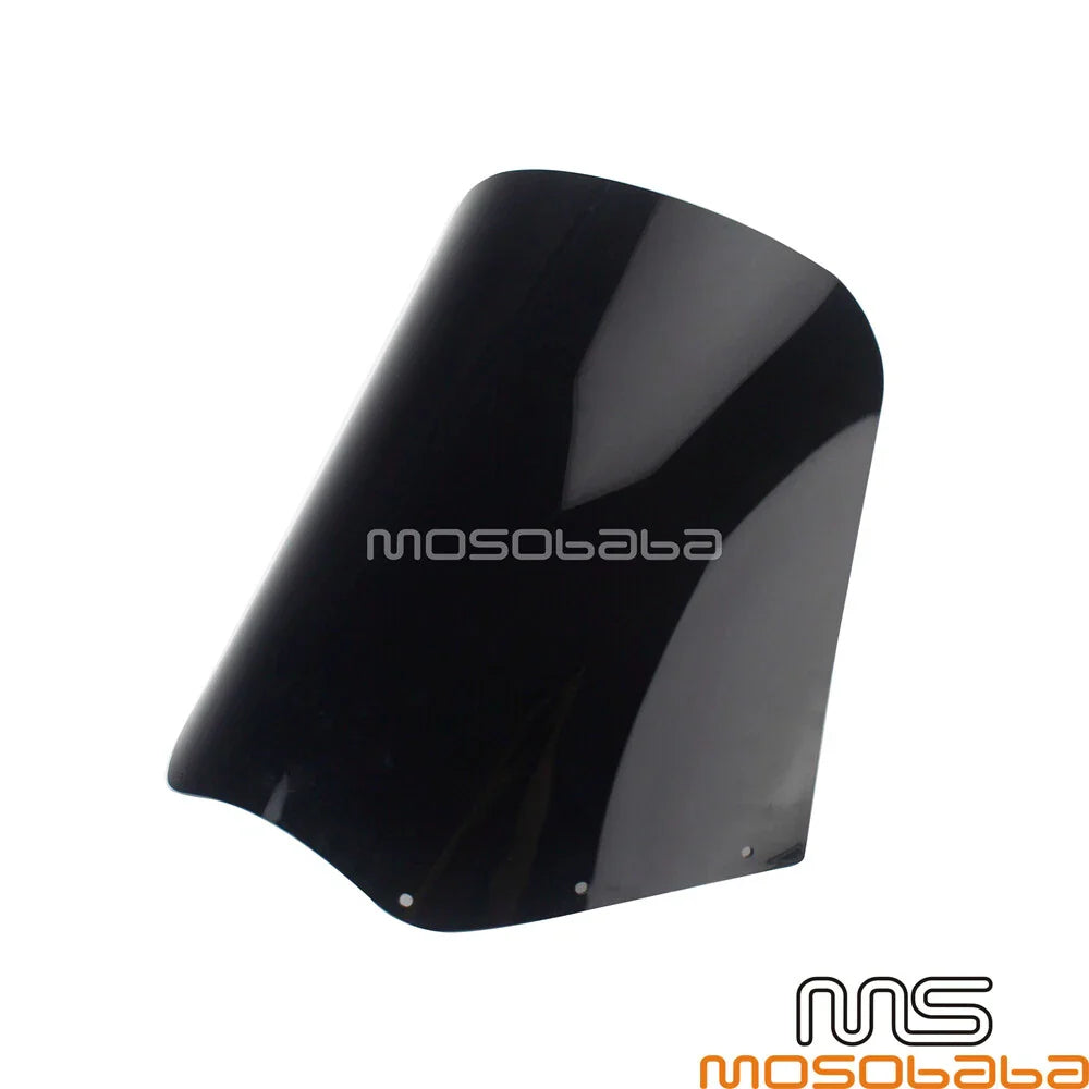 Dark Black Headlight Fairing Windshield for Harley Dyna FXDL FXDB FXD (2006-2017)