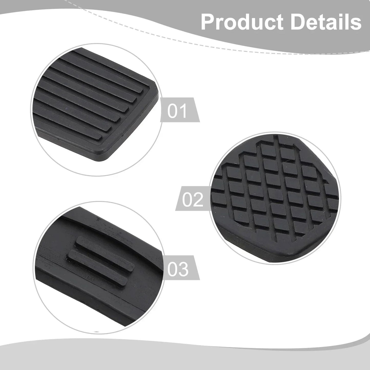 Clutch Pedal Pad Set for Honda Civic (1992–1995)