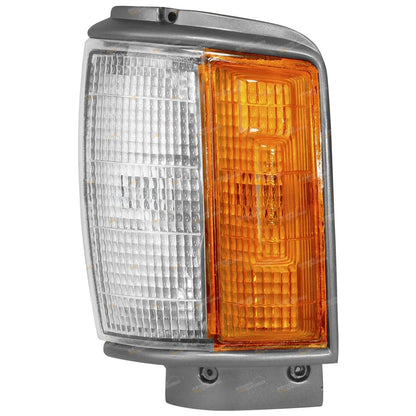 LH Corner Parker Light Lamp Grey Trim for Toyota Hilux (1983-1989)