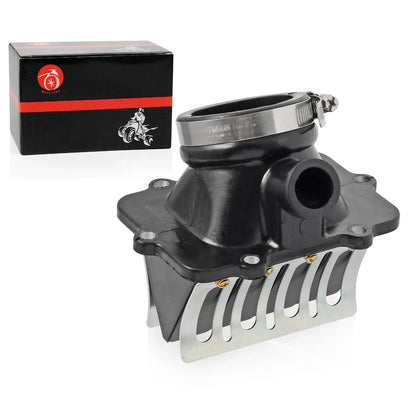 Carb Flange Intake Socket Reed Valve for Ski-Doo MXZ (2001–2003)