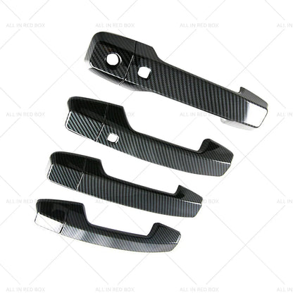 Carbon Fiber Side Door Handle Covers for Mitsubishi Triton L200 (2023-2025)
