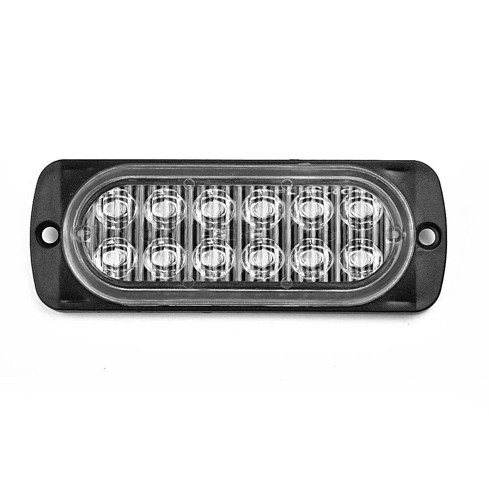 12LED Off-road Safety Urgent Working Fog Red Light Lamp for Cars
