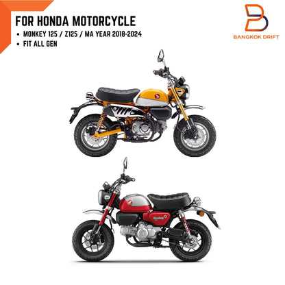 CNC Aluminium Gold Side Frame Pair for Honda Monkey 125 Z125 (2018-2024)