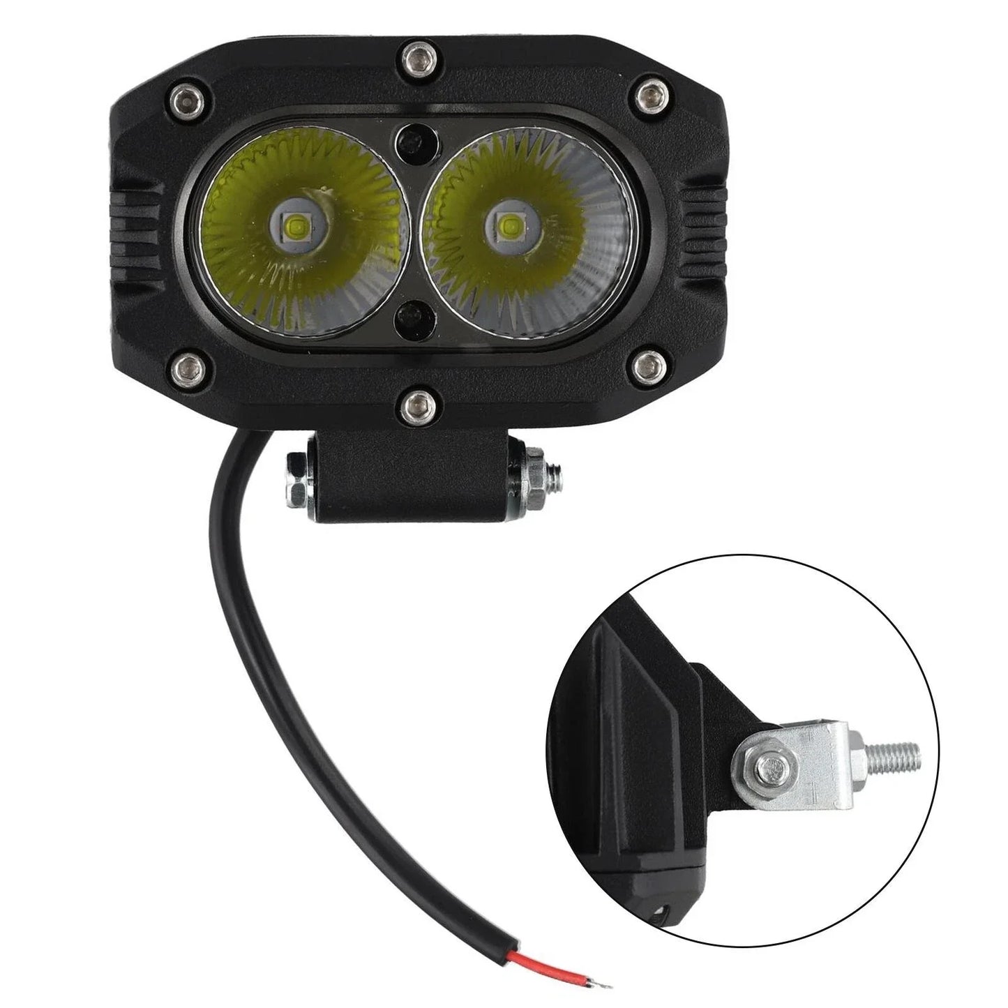 4 Inch LED Cube Pods Work Light Bar Spot Fog Lamp Driving Offroad for Truck ATV