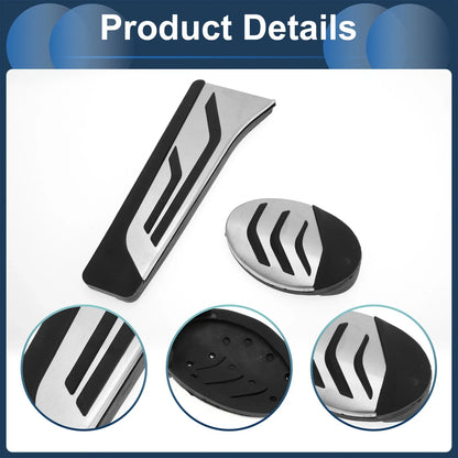 1 Set Footrest Pedals Cover for BMW X1 F48 (2016 - 2022)