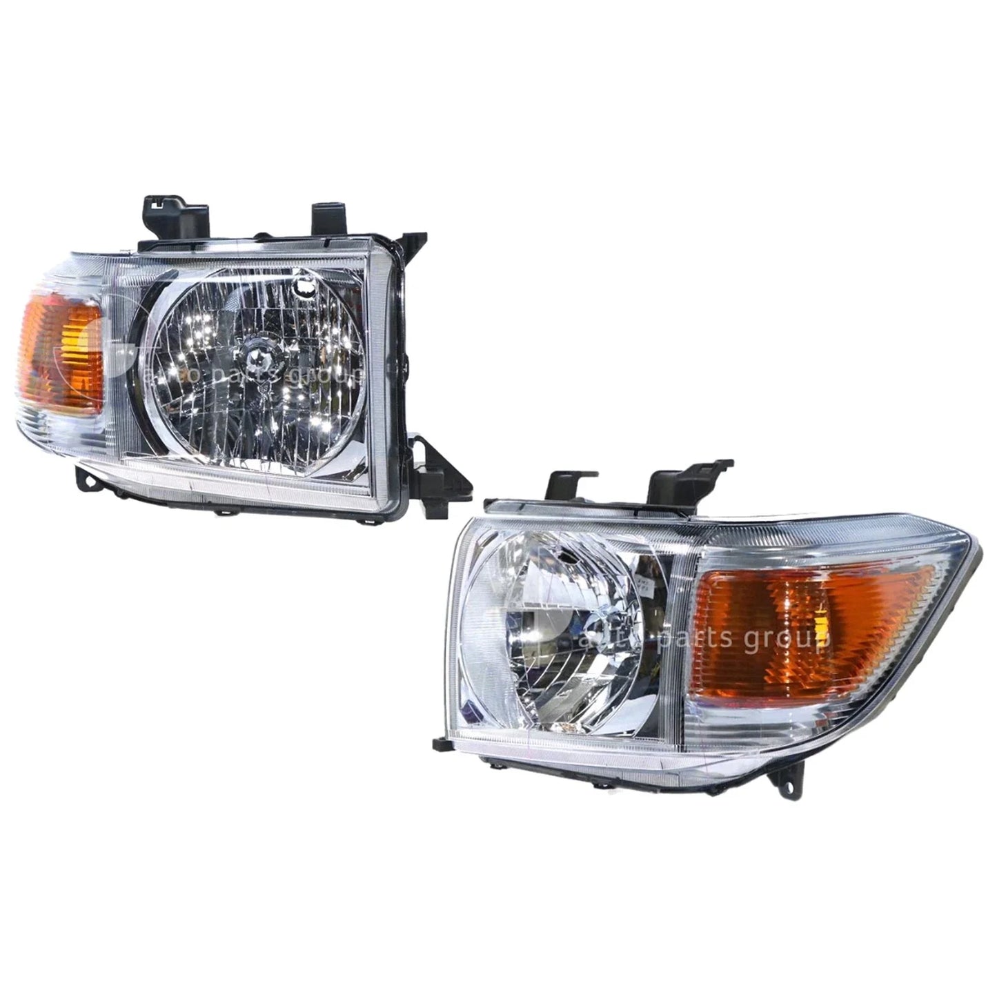 2 x LH+RH Headlights Pair for Toyota Landcruiser 70