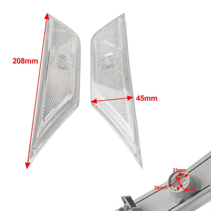 Clear Side Marker Lamps with Bulbs for Honda Civic (2016-2021)
