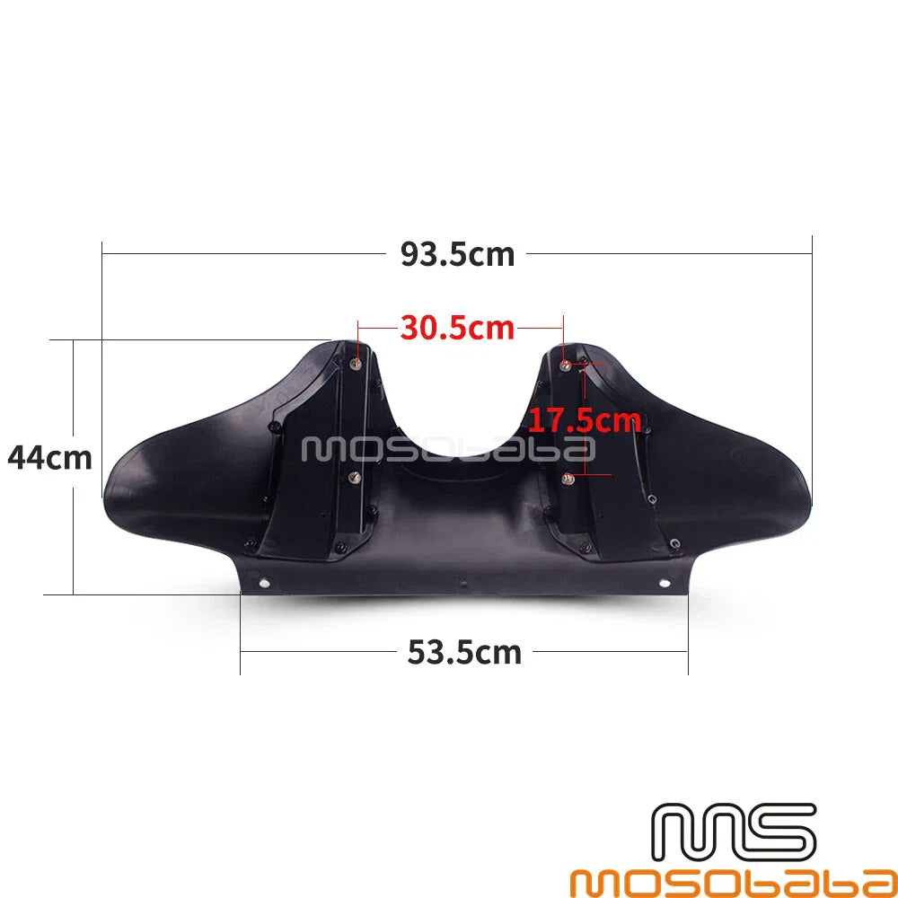 Outer Batwing Fairing for Harley Softail Fatboy FLSTF Road King FLHR