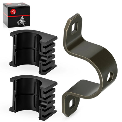 2 x Upper Steering Bushing + Bracket for Polaris Trail Blazer 250/330/400 (1999–2005)