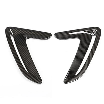 Black Side Body Marker Fender Air Wing Vent Trim for BMW 3 Series GT (2013-2017)