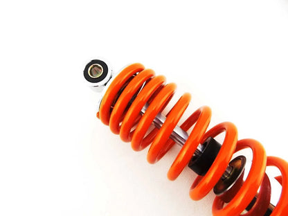 365mm JBS Orange/Chrome Shock Absorbers for Yamaha XT500 (1977-1981)