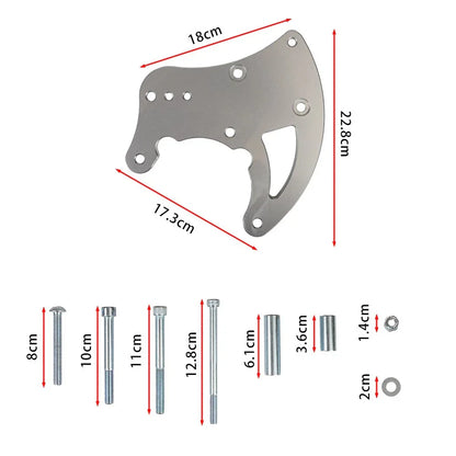 Aluminum AC Bracket for GM R4 Compressor Vortec Engines (1988-2013)