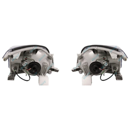 Chrome HeadLights PAIR LH+RH for Toyota Landcruiser Prado 120 Series 02~09 SUV