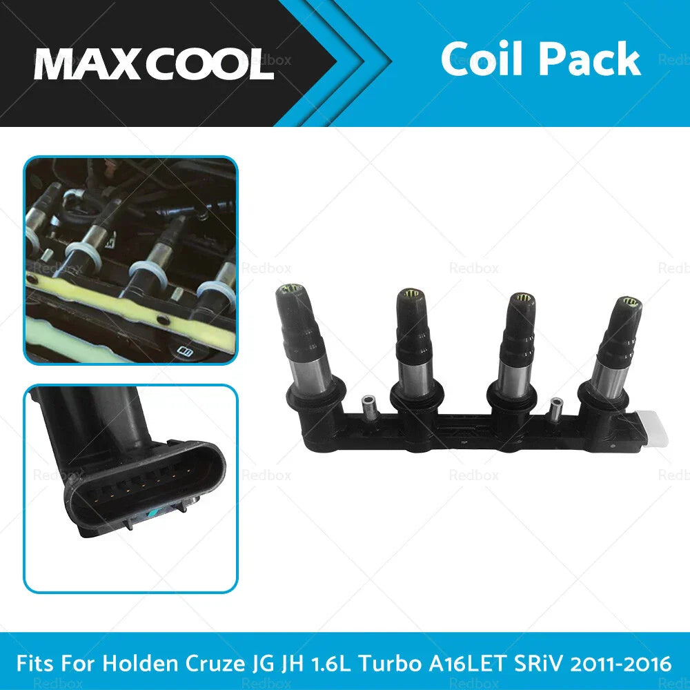 Ignition Coil Pack for Holden Cruze Barina Opel Astra 1.6L (2009-2016)