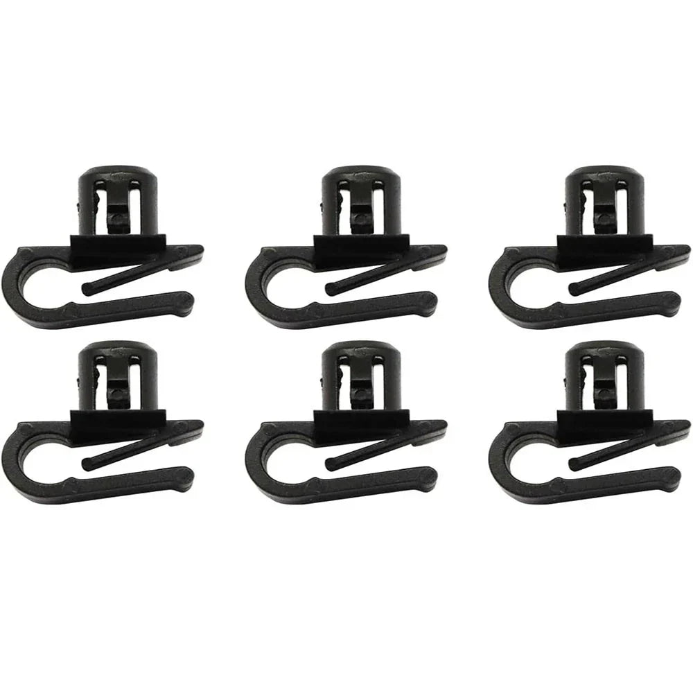 6 x Front Bumper Mesh Grille Fastener Clips for Mercedes-Benz C230 (2003-2007)