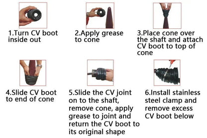 CV Boot Mounting Cone Tool for Stretchable CV Boots