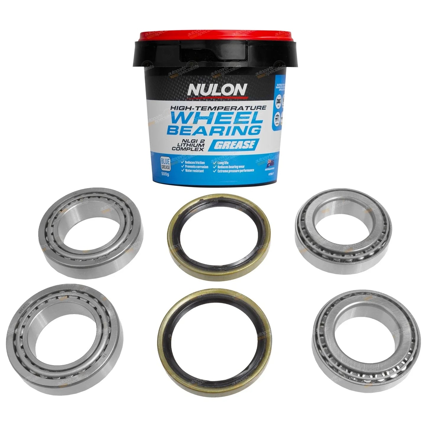 Front Wheel Bearing Kits + HTBG for Isuzu MU-X (2013-2020)