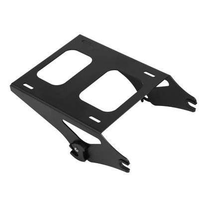 Black King Trunk Pad Mount Rack for Harley Touring (2014-2025)