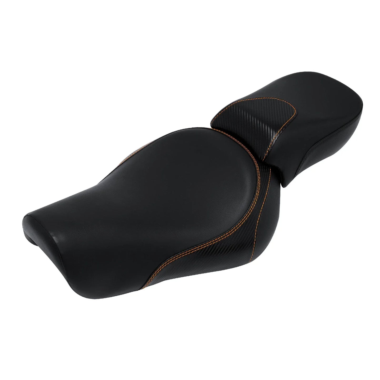 Black Driver & Passenger Seats for Harley Sportster Iron 883 XL883N (2016-22)