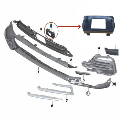 Cruise Control Distance Sensor Cover for BMW G05/G06 (2019-2023)