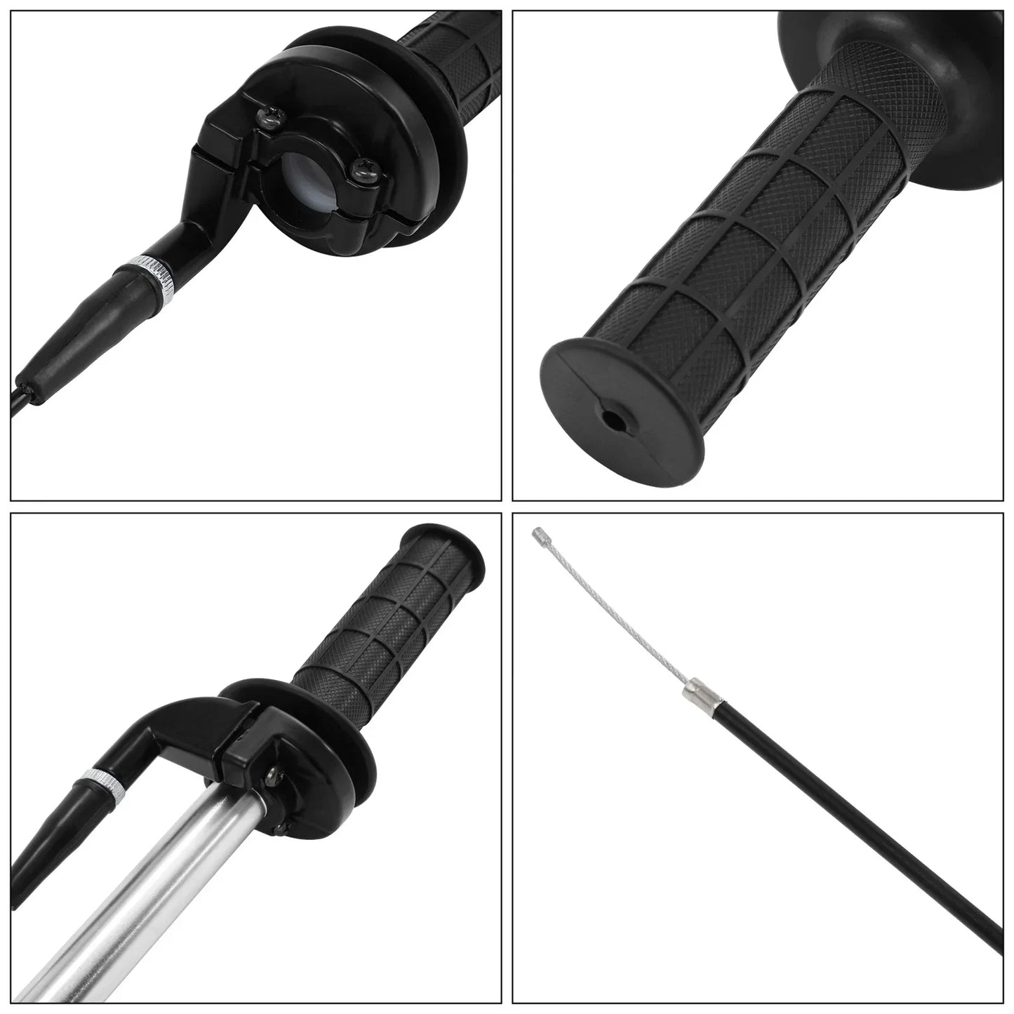 Throttle & Cable Grip Casing Set for Yamaha TTR125 (2000-2008)