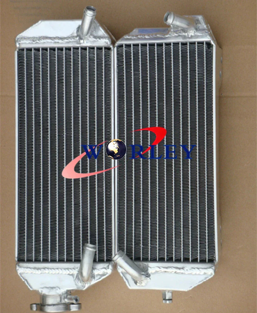 Aluminum Radiator & Yellow Hose for Suzuki DRZ400E (2000-2004)