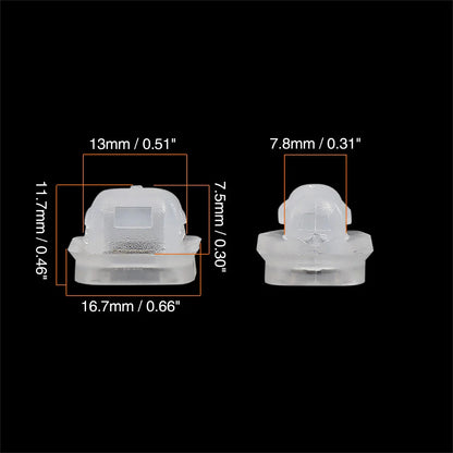 20pcs Plastic White Retainer Clips for BMW E46 E90 E91 E92 320i 323i