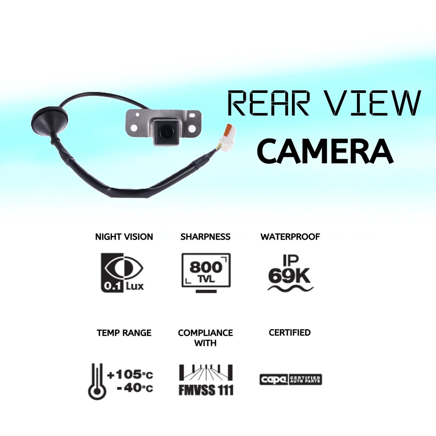 Reverse Camera OE Connector for Mazda CX-9 (2007-2009)
