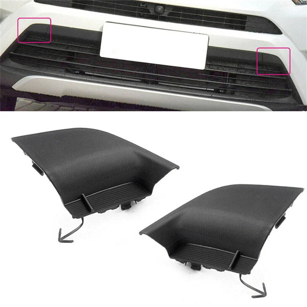 Front Bumper Tow Eye Hook Cover Cap for 16-18 Toyota RAV4 (2016-2018)