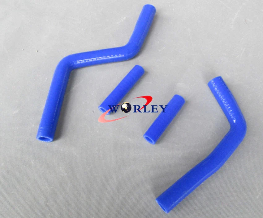 Silicone Radiator Hose Kit for Yamaha YZ125 (2003-2008) - Blue