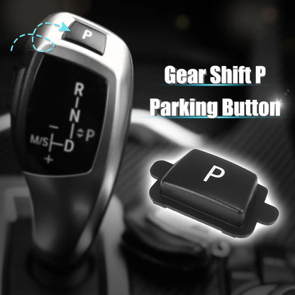 P Button Gear Shift Knob Cover for BMW 3 Series X3 X4 X5 X6 F30 F31 F10 F11