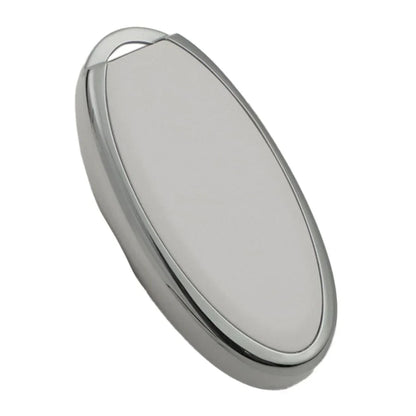 White TPU Key Cover Case for Nissan Qashqai Leaf (2013-2023)