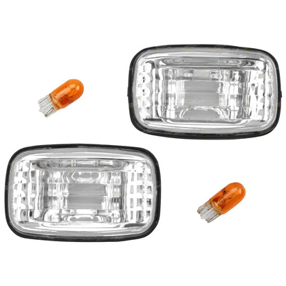 Clear Side Indicator Repeaters / Flashers for Toyota Camry SDV10 (1993–1997)