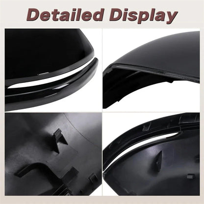 Glossy Black Right Side Mirror Cap for Honda CR-V, HR-V (2015-2020)