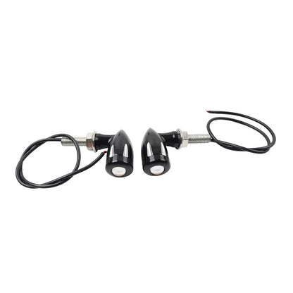 Mini Turn Signal Light Blinker 8mm for Bobber Cafe Racer