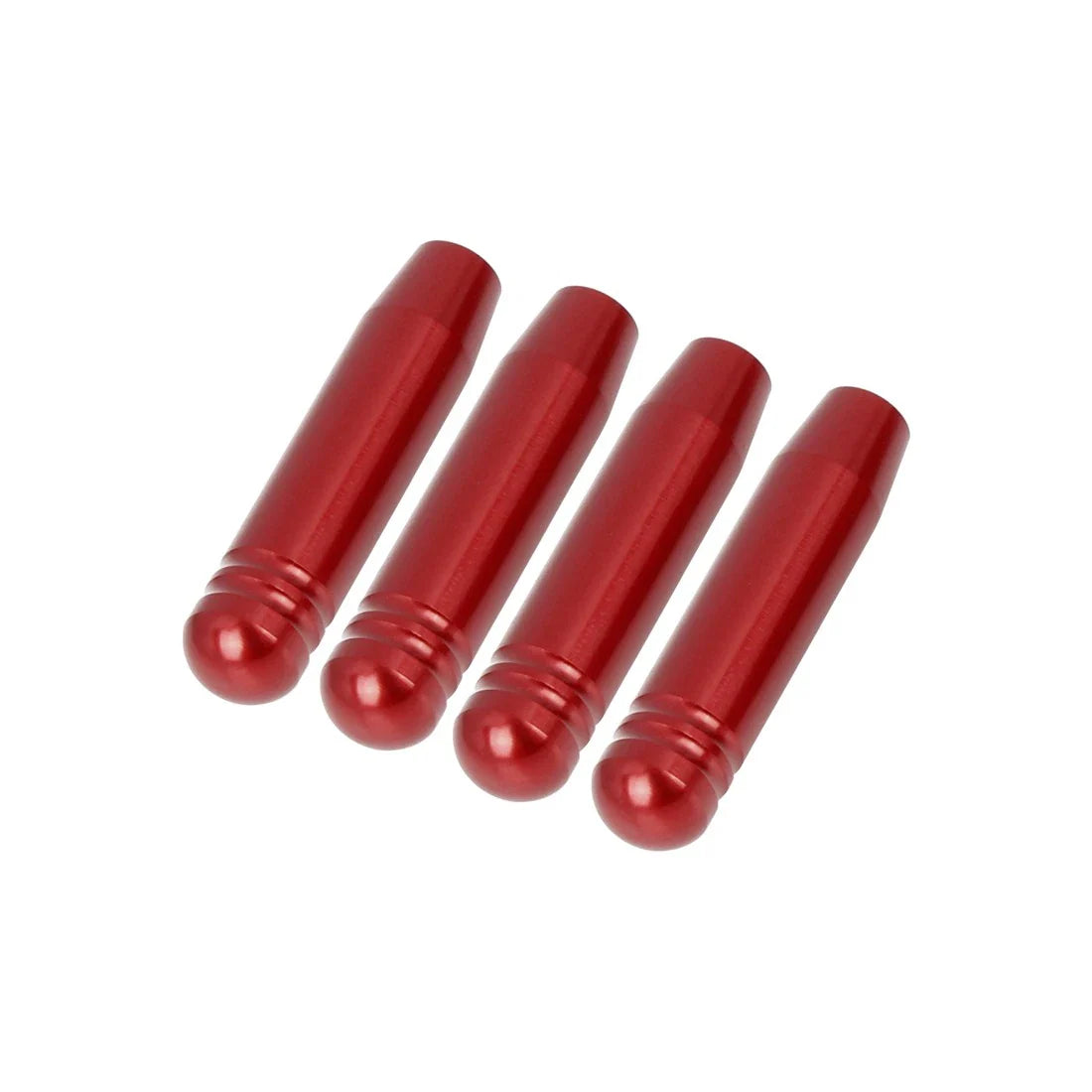 4 Pcs Aluminum Alloy Bolt-On Door Lock Knob Pins Red for BMW 3 Series E90