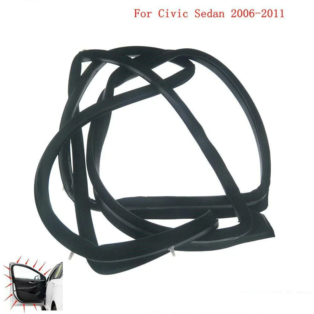Front Left Door Weatherstrip Seal for Honda Civic Sedan (2006-2011)