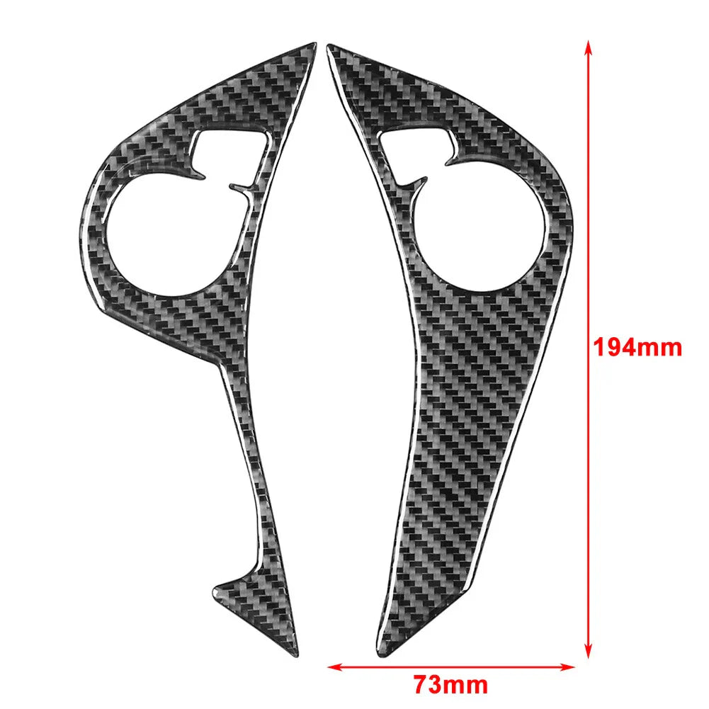 Carbon Fiber Steering Wheel Trim Button Covers for Honda Accord (2013-2017)