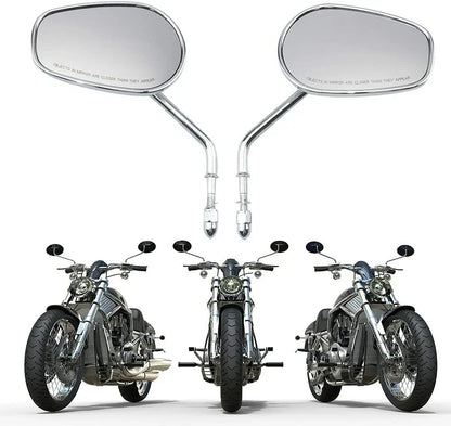 Chrome Rear View Side Mirror for Harley V Rod Dyna Street Bo FXDB (2006-2017)