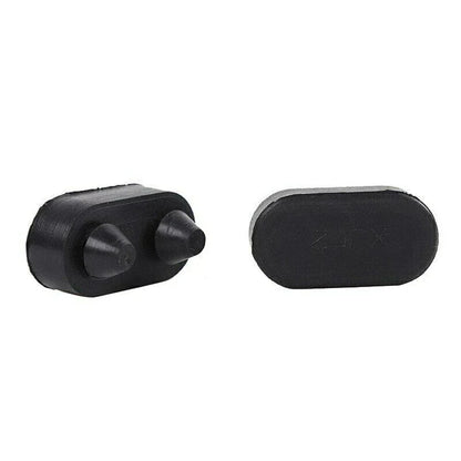 Locking Catch Brackets 2pcs/Set Black Decor Kit for Vehicles (1997–2006)