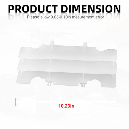 Radiator Grille Louvre Rad Guards 2 x for Honda CR125R (1992–1997)