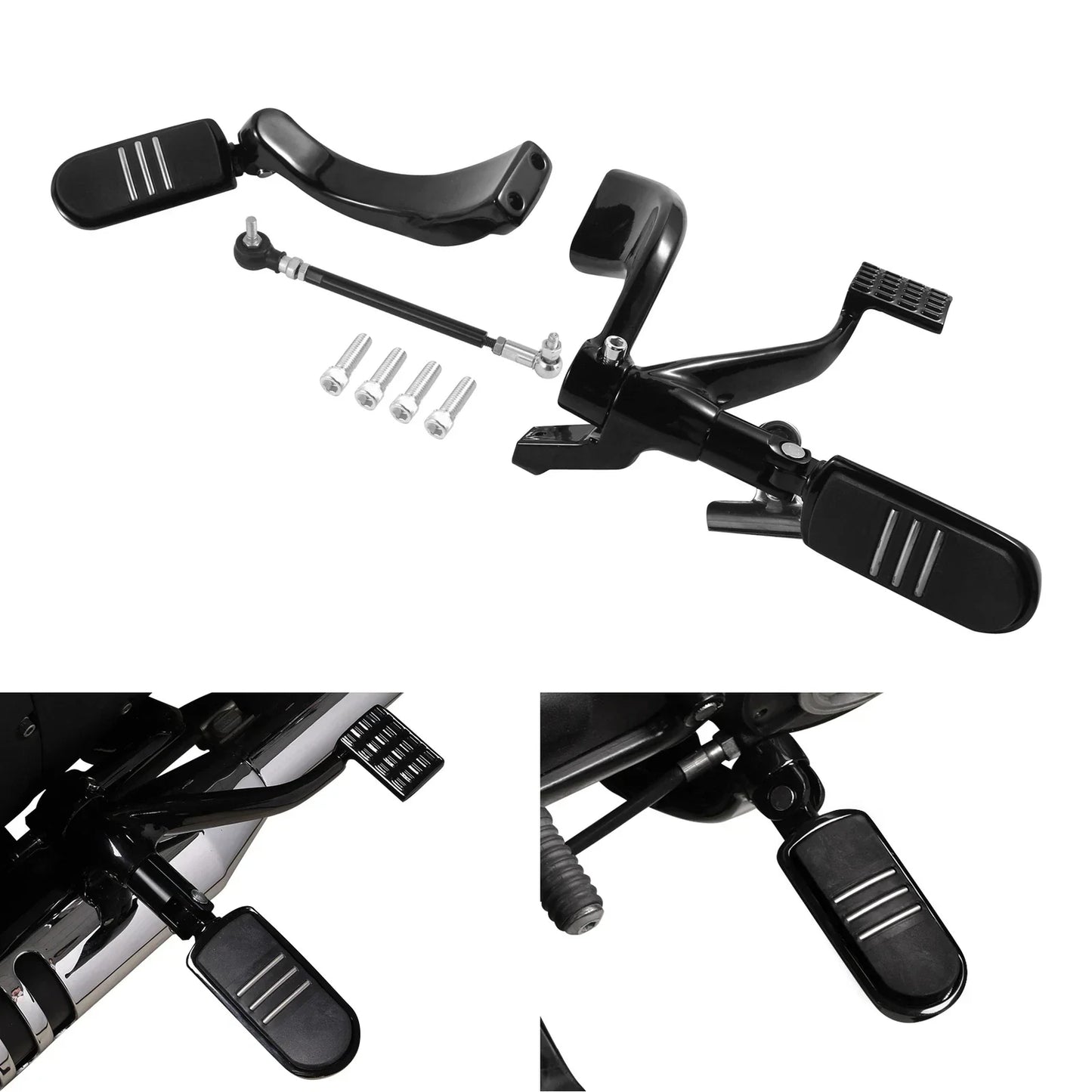 Mid Forward Control Foot Pegs for Harley Sportster 1200 883 (2004-2013)