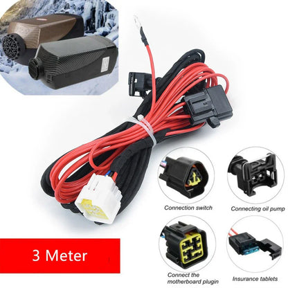Diesel Air Heater Split Cable Adapter for Car, Truck, Lorries, Vans