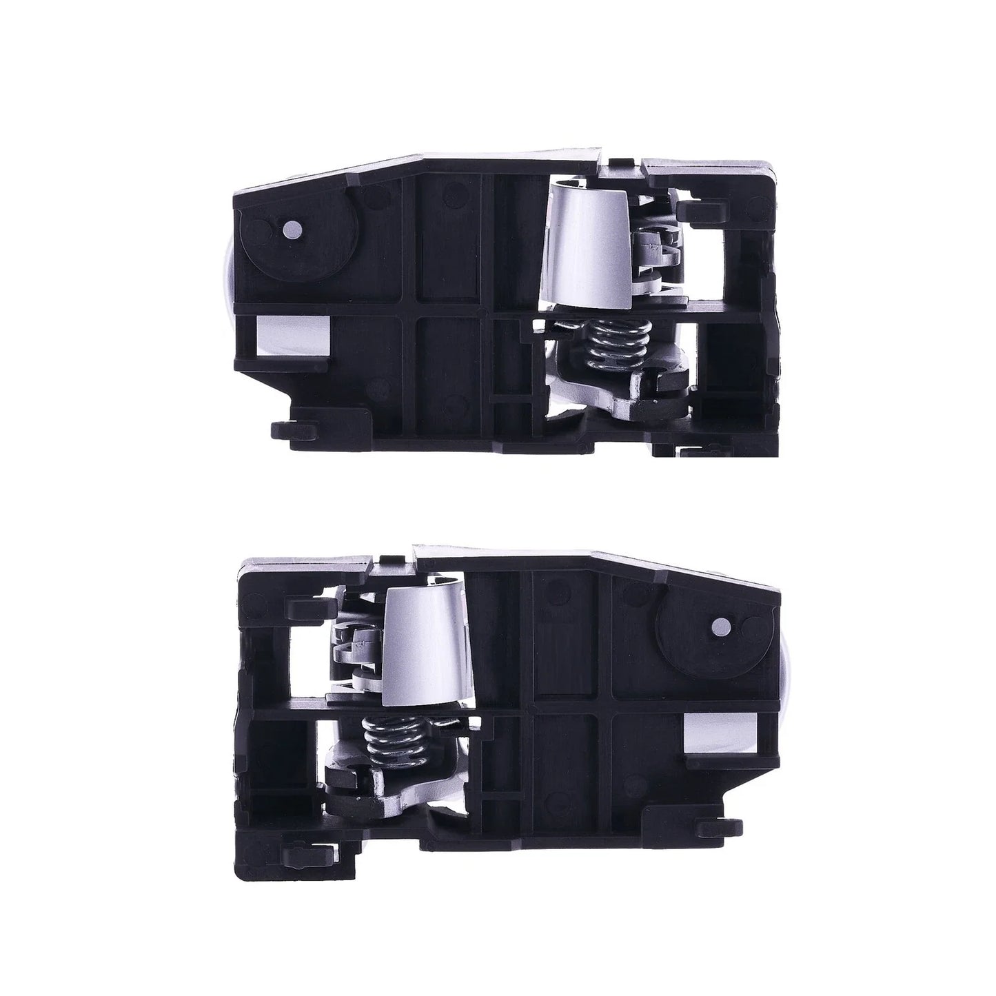 2 x Front Inner Door Handle Silver for Mitsubishi 380 (2004–2008)