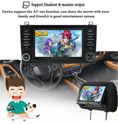 7" Android 13 Car Stereo GPS Navigation for Benz SLK-Class (2004-2010)