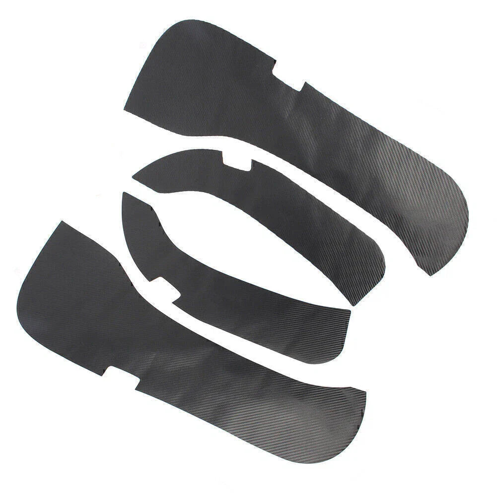 4 x Car Door Anti Kick Pad Protection Covers for Mercedes Benz GLC (2016-2018)