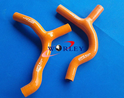 Silicone Radiator Hose for KTM 85SX 2013-2015 - Orange